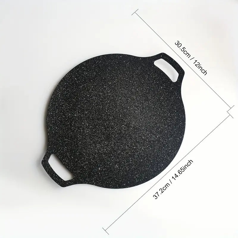 Korean Grill Pan Nonstick Stone Coating & Even Heat