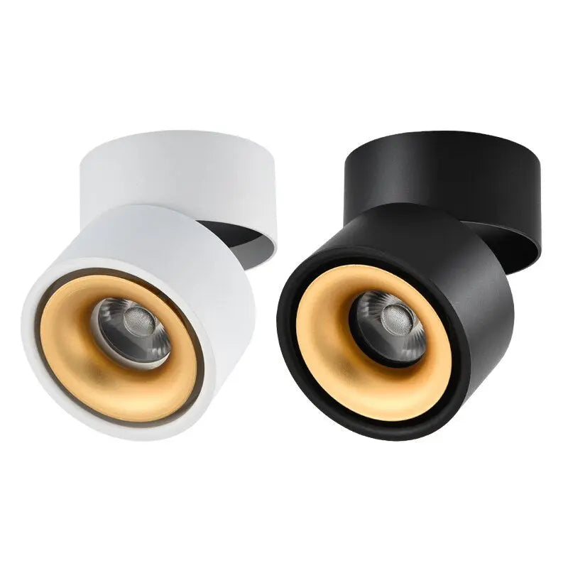 LED Ceiling Spotlight 350° Rotatable 85° Swivel Warm White