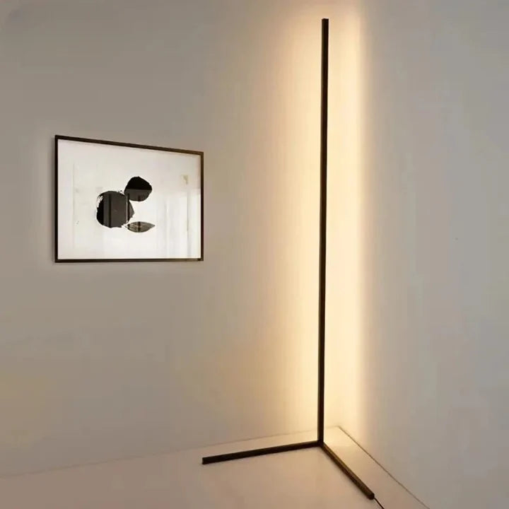 LED Corner Floor Lamp App-Controlled RGB & Music Sync