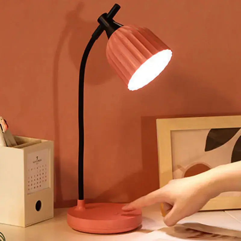 LED Desk Lamp Dimmable & Adjustable Arm Glare-Free
