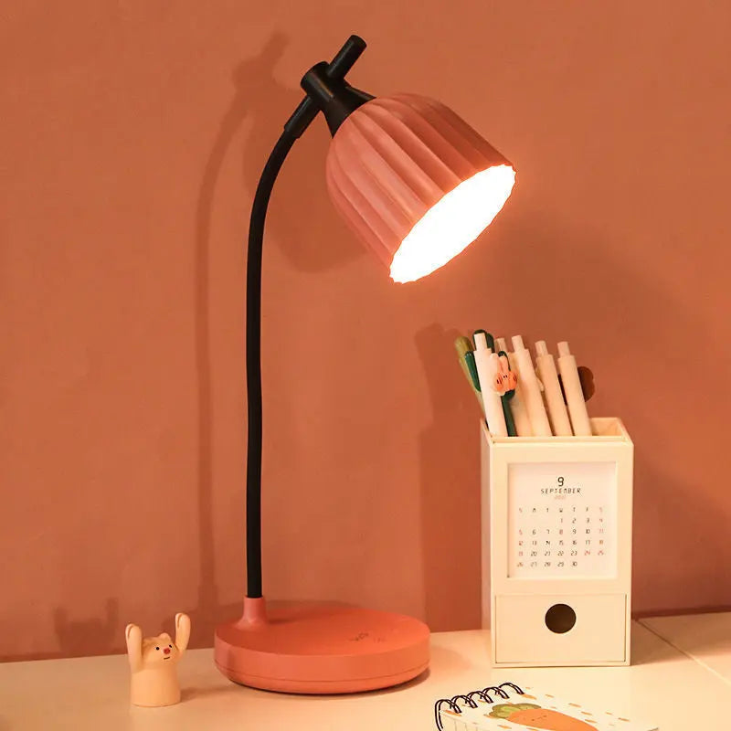 LED Desk Lamp Dimmable & Adjustable Arm Glare-Free