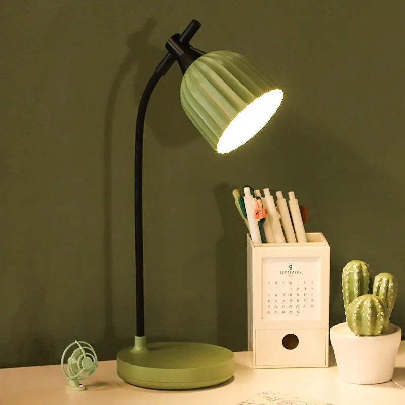 LED Desk Lamp Dimmable & Adjustable Arm Glare-Free