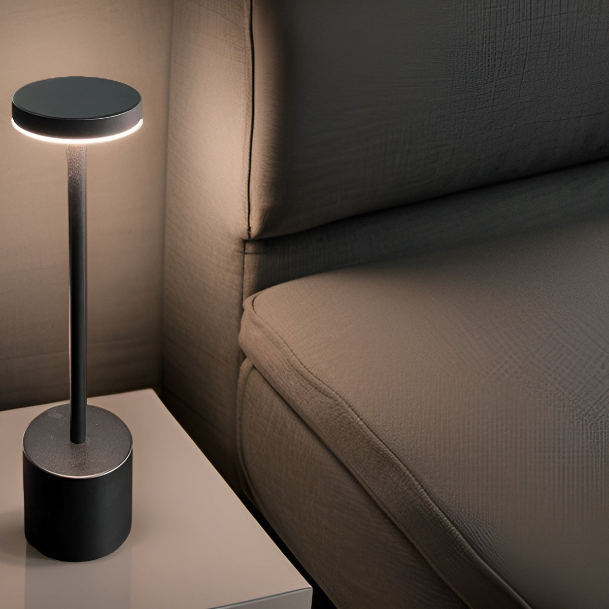 LED Desk Lamp Wireless Charging & USB Rechargeable