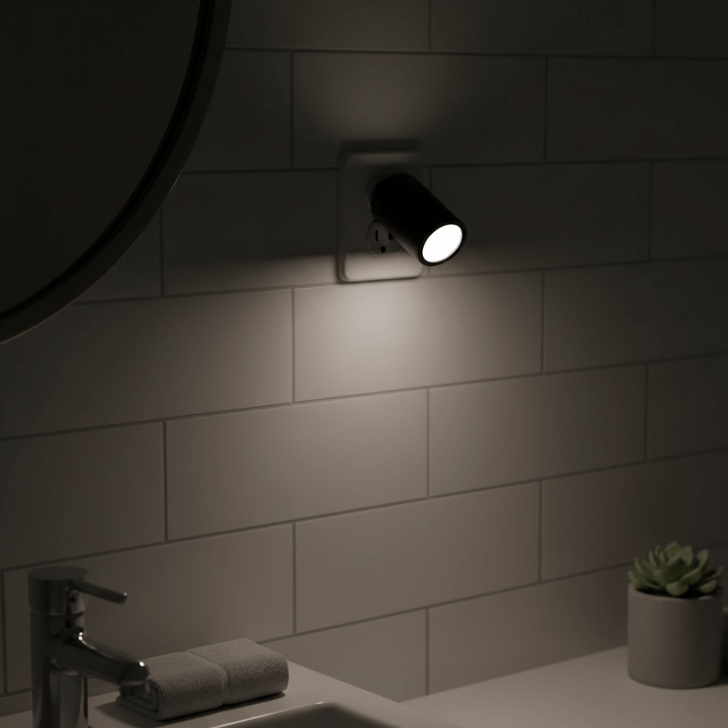 LED Night Light Automatic Sensor Dimmable Warm White