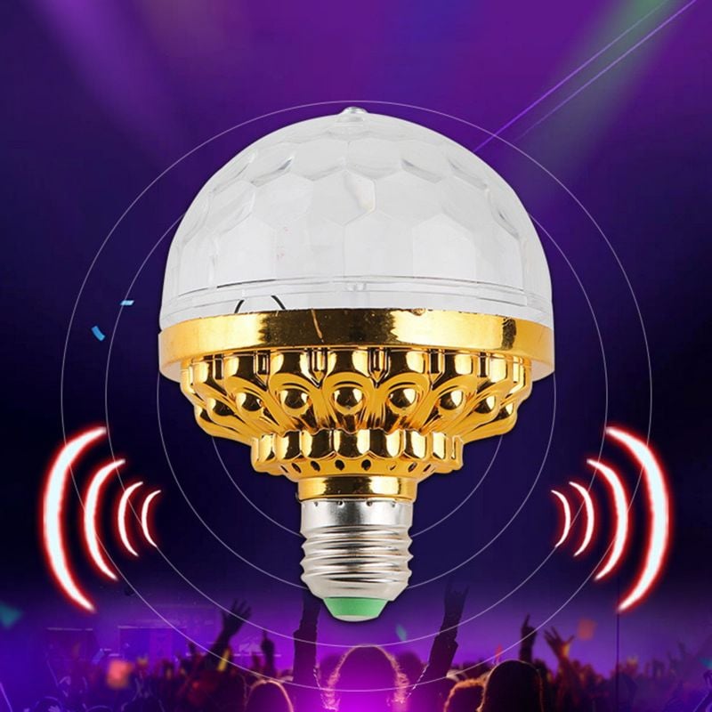 LED Party Bulb Multicolor Projection E27 Socket