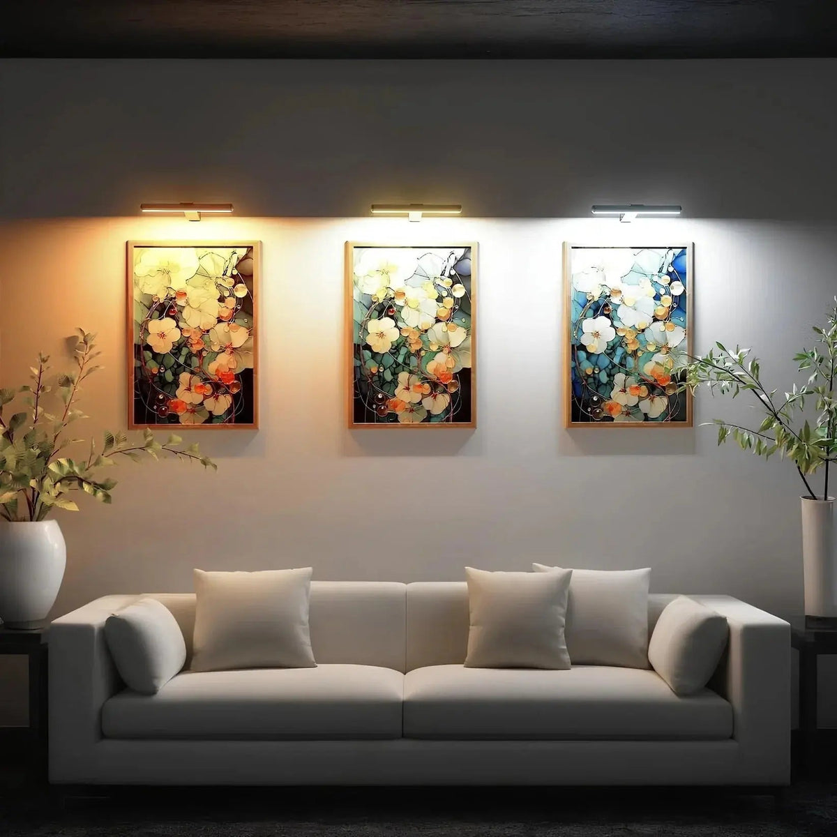 LED Picture Light Wireless USB Rechargeable Dimmable