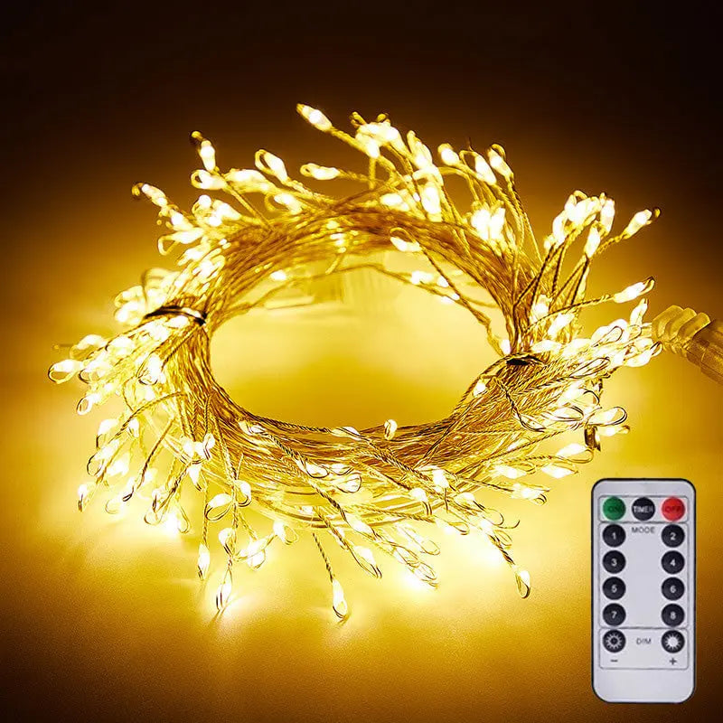 LED String Lights Copper Wire USB Powered