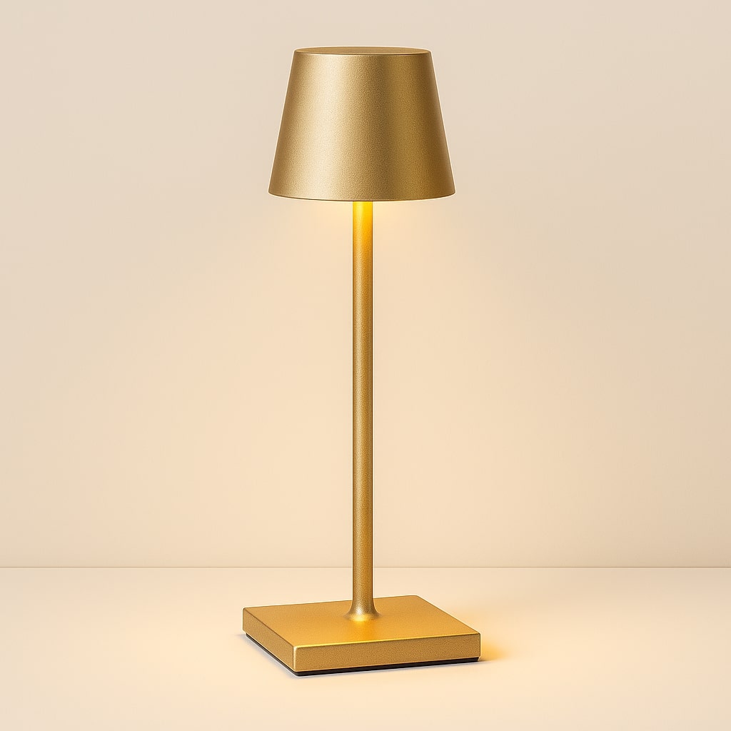 LED Table Lamp Cordless Touch Dimmer 16 Hour Battery