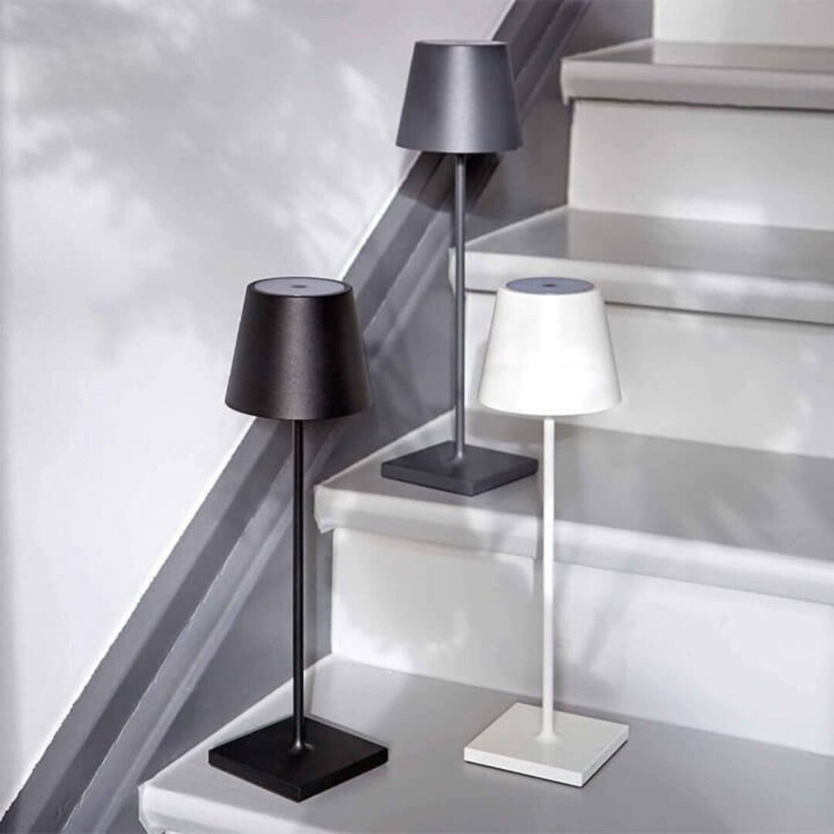 LED Table Lamp Cordless Touch Dimmer 16 Hour Battery
