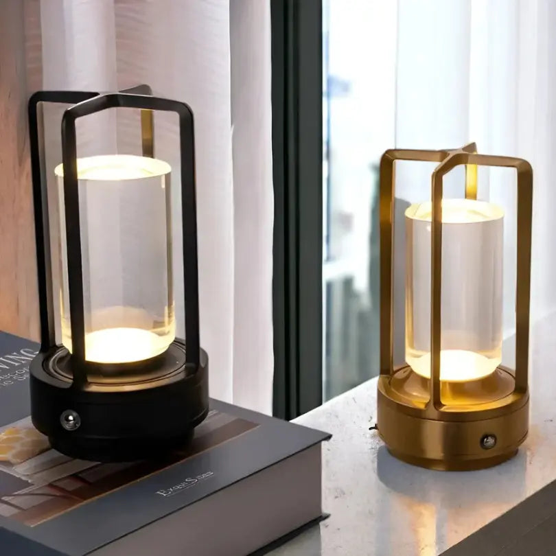 LED Table Lamp Dimmable Touch USB Rechargeable