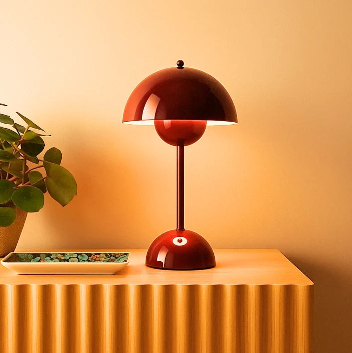 LED Table Lamp Wireless Rechargeable Touch Dimmable