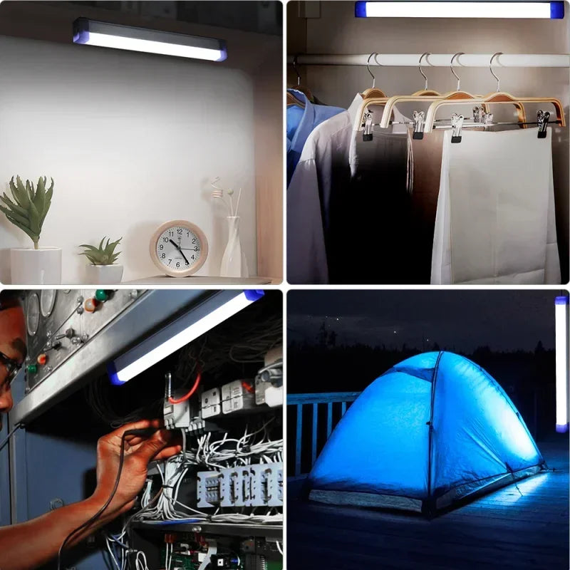 LED Tube Light Magnetic USB Rechargeable Dual Modes