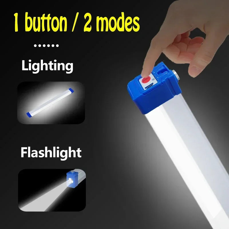 LED Tube Light Magnetic USB Rechargeable Dual Modes