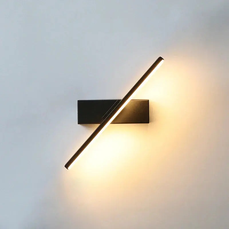 LED Wall Lamp Aluminum 330° Swivel Selectable Color Temp