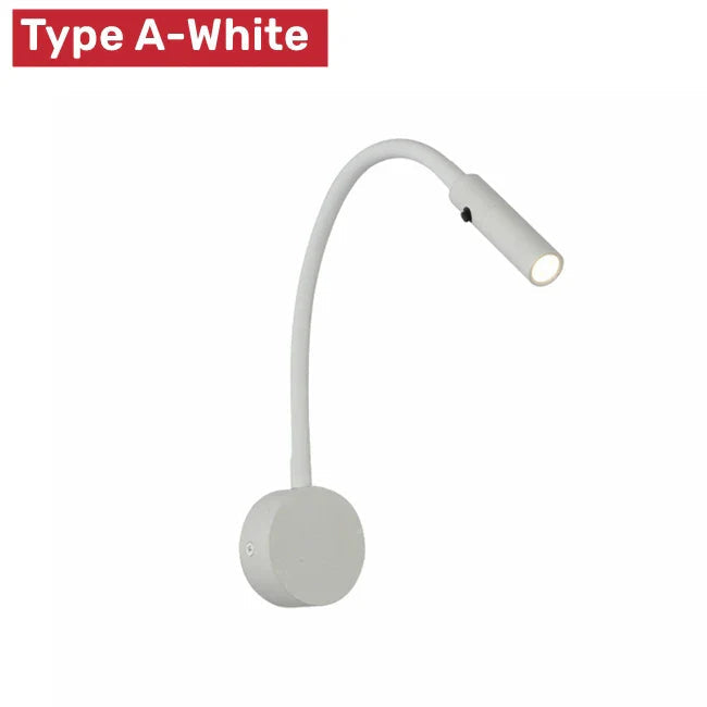 LED Wall Lamp Swivel Arm & 3 Color Temperatures