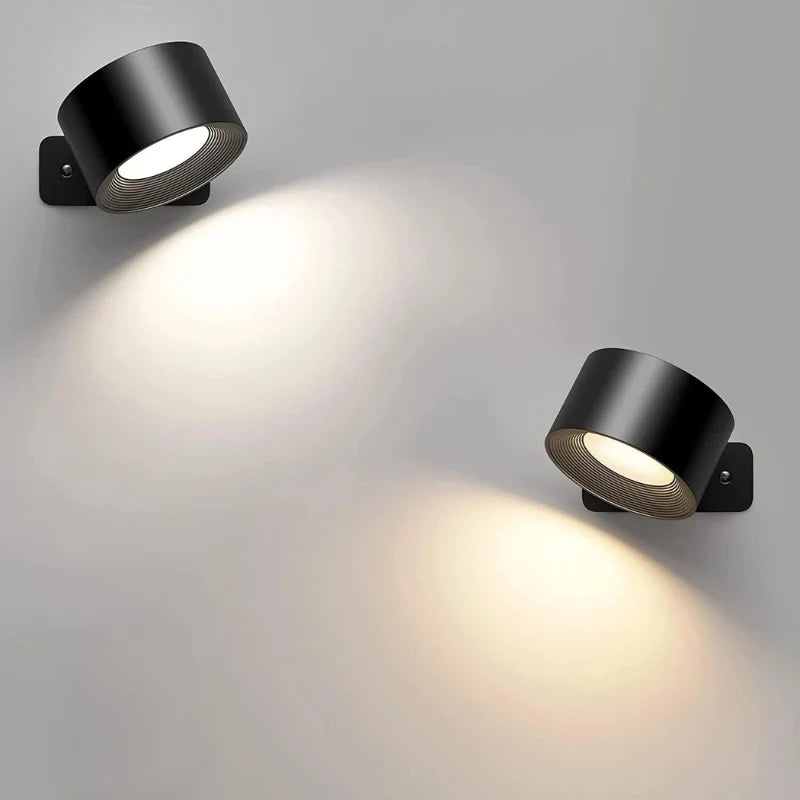 LED Wall Lamp Touch Control Dimmable Adhesive Mount