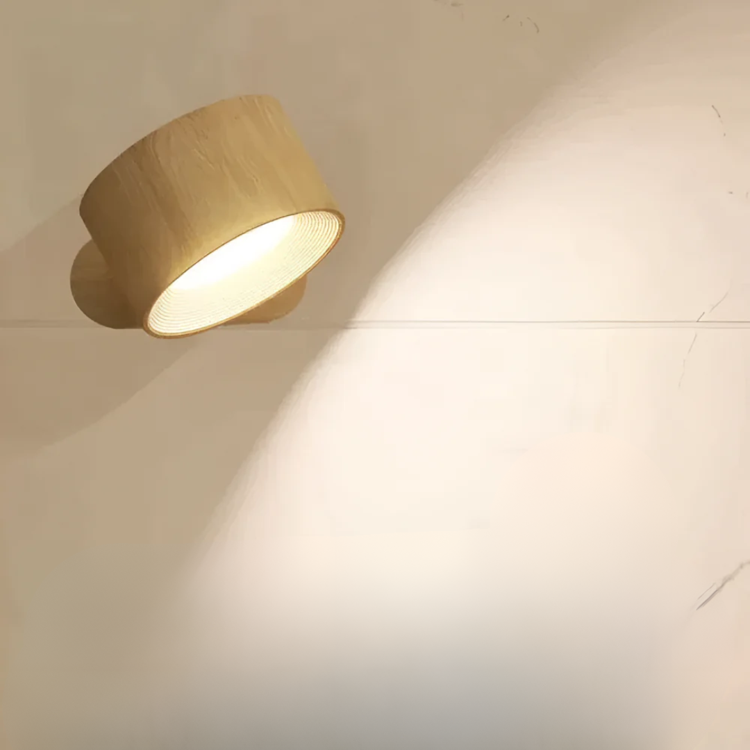 LED Wall Lamp USB Rechargeable Adjustable Color Temperature Aluminum