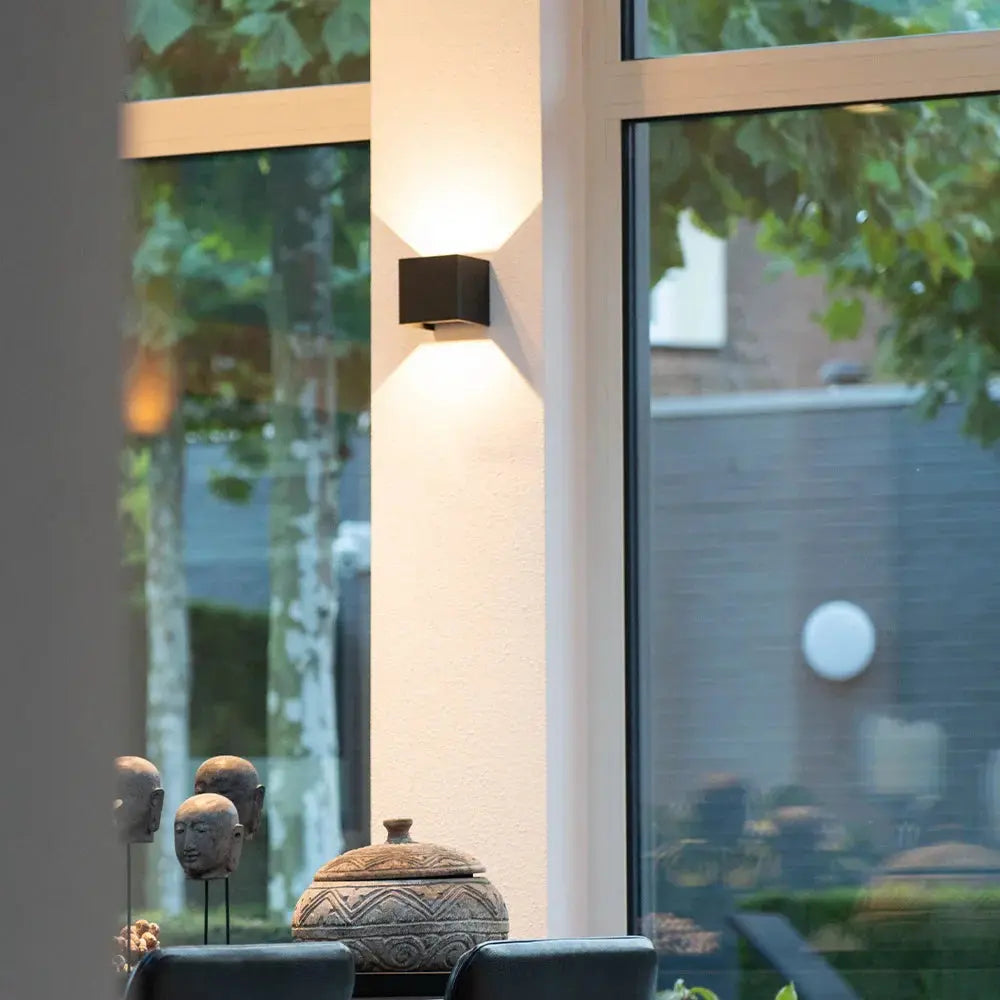 LED Wall Light Cube Wireless Stepless Dimming USB Rechargeable