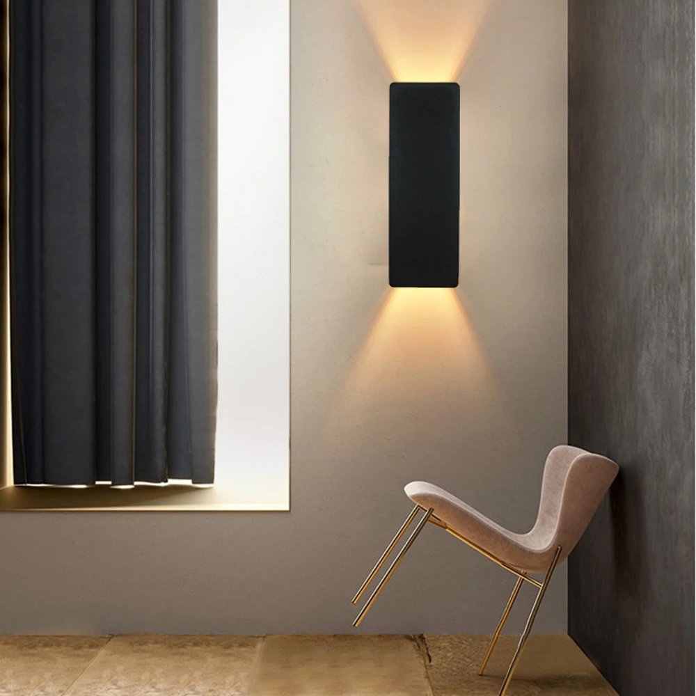 LED Wall Light Dual Up & Down Aluminum