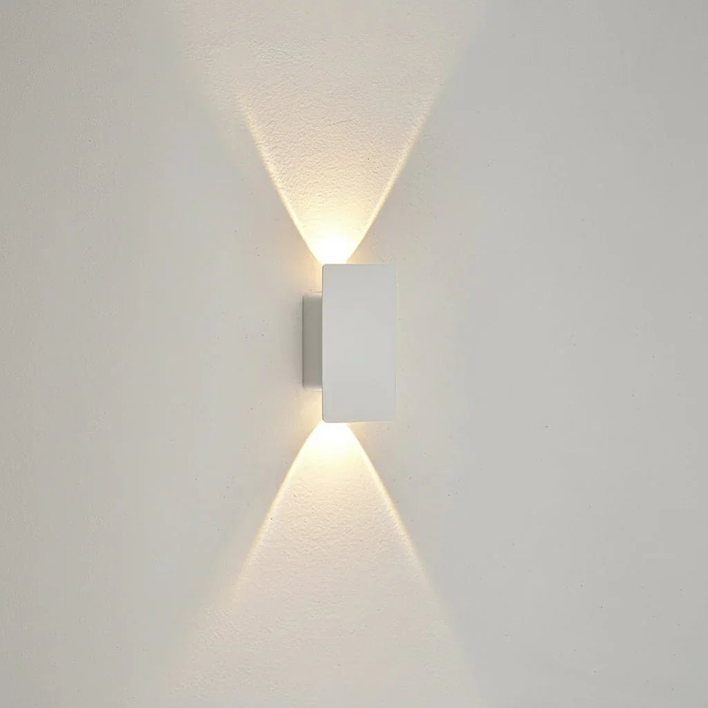 LED Wall Light Dual Up & Down Weather-Resistant Aluminum