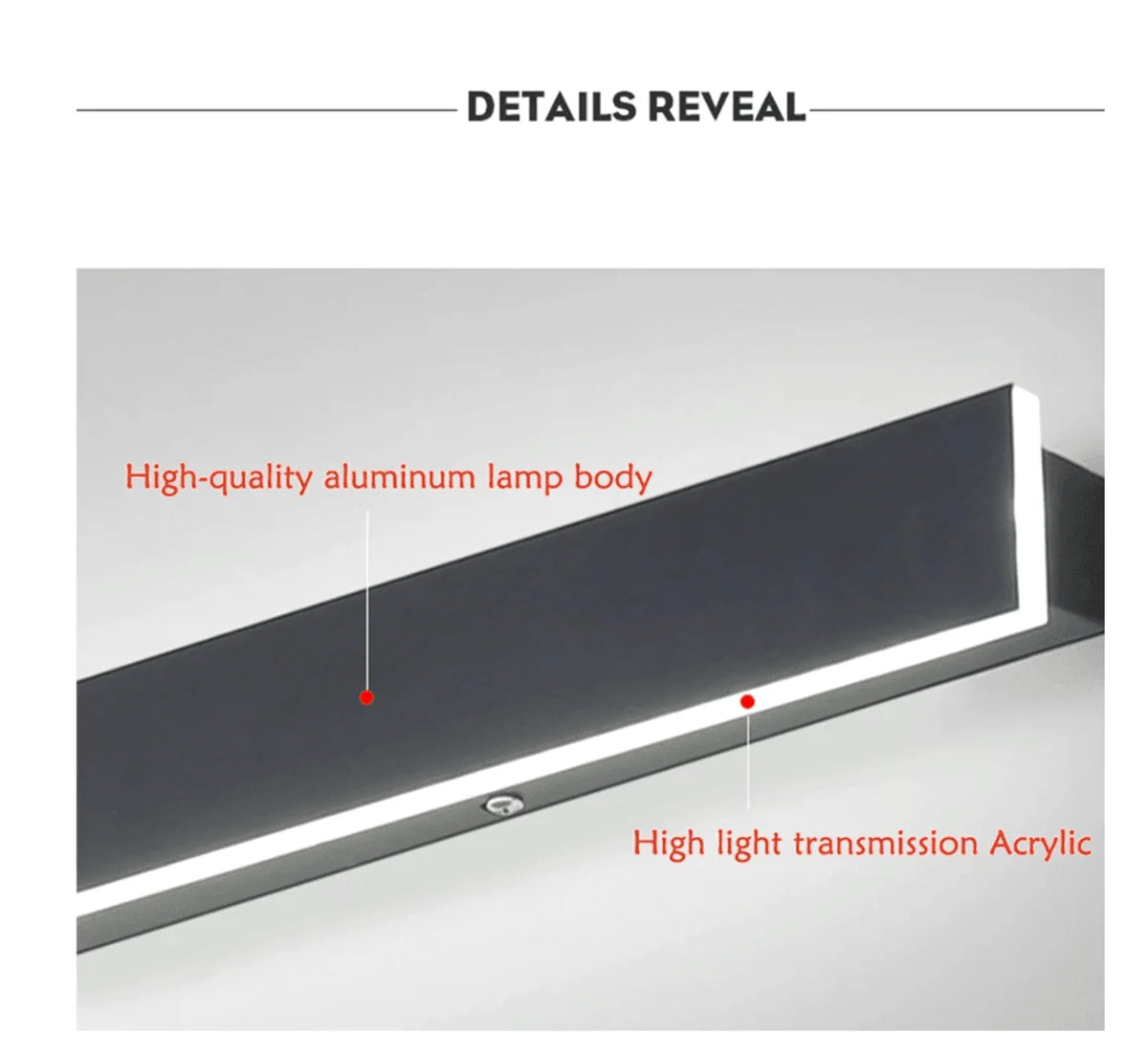 LED Wall Light IP65 Waterproof Warm & Cool White