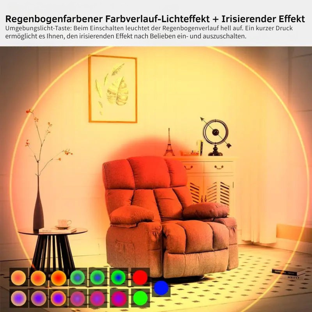 LED Wall Light Motion Sensor Rechargeable Magnetic Mount
