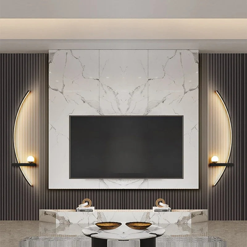 LED Wall Light With Shelf & Color Modes