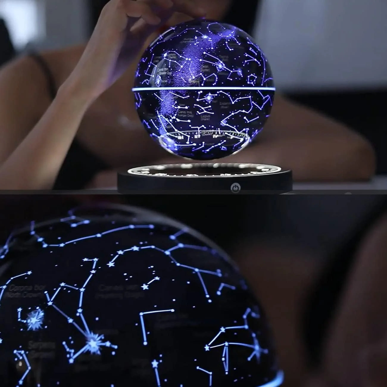 Lamp Magnetic Levitation Star Map
