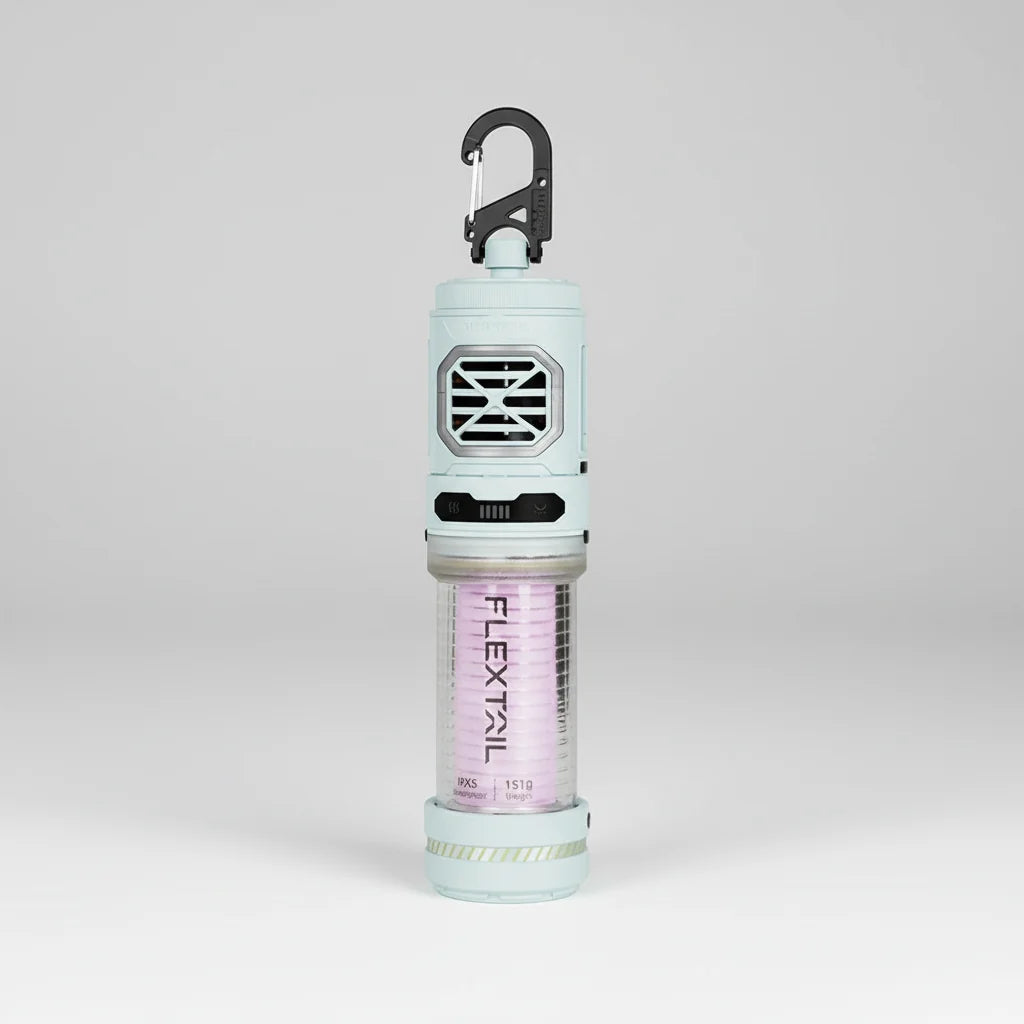 Lantern Mosquito Protection LED Adjustable Coverage Rechargeable