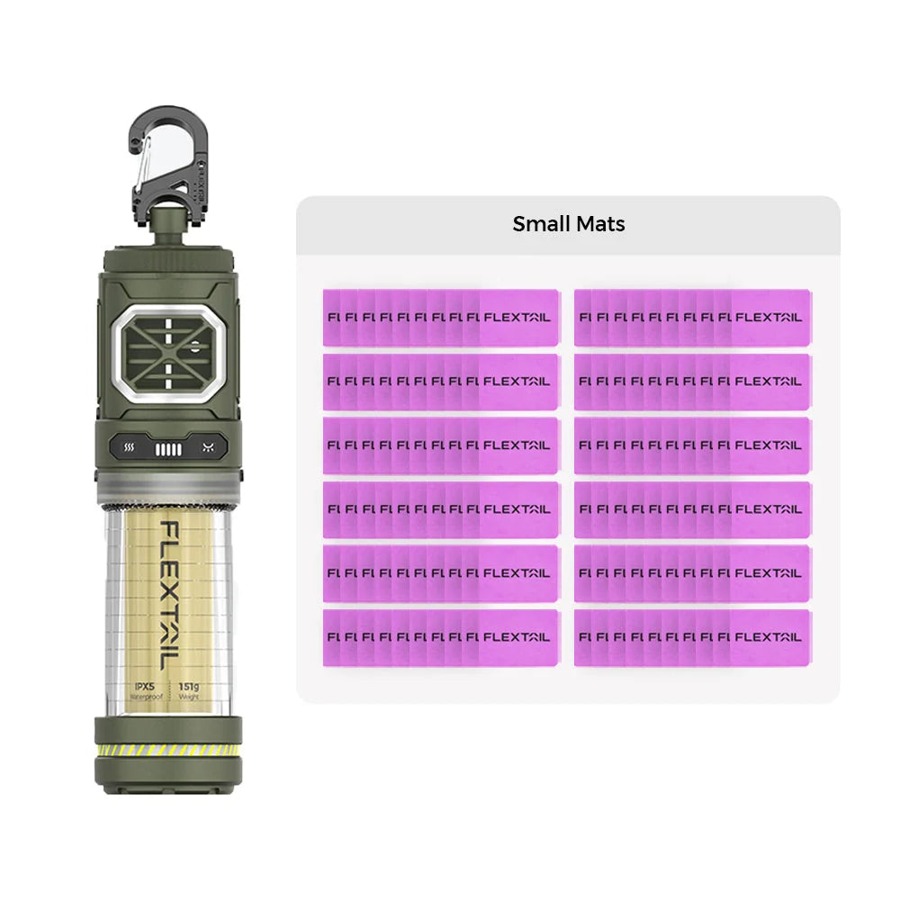 Lantern Mosquito Protection LED Adjustable Coverage Rechargeable