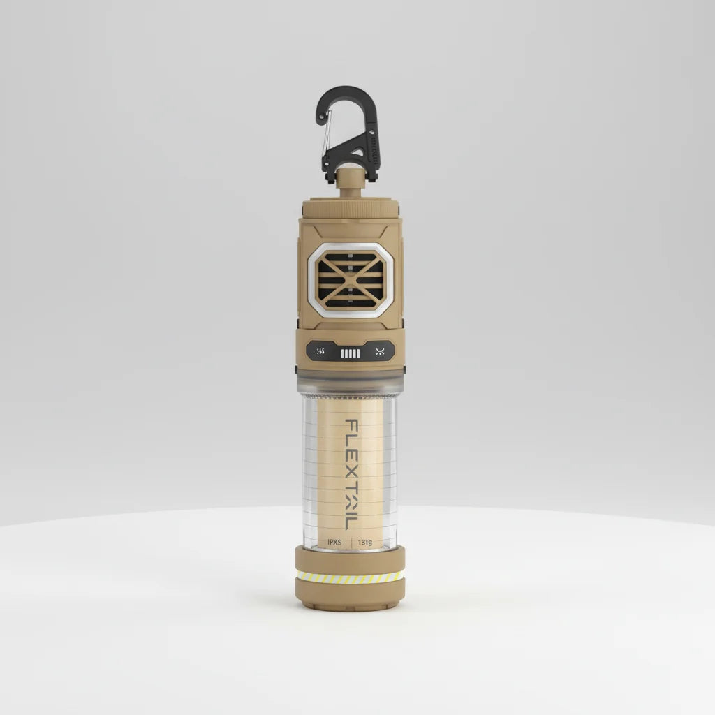 Lantern Mosquito Protection LED Adjustable Coverage Rechargeable