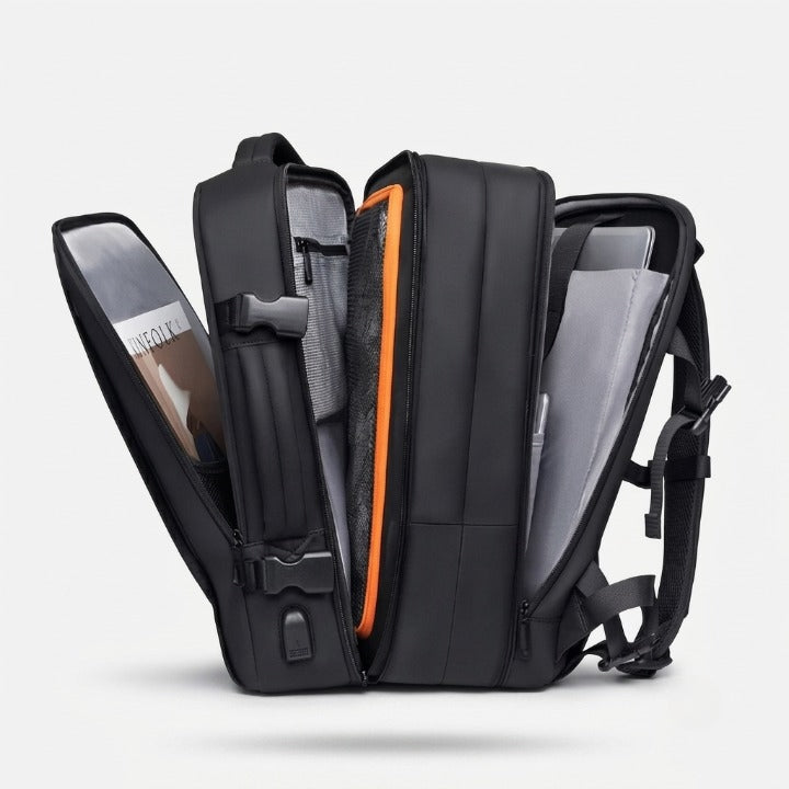 Laptop Backpack Expandable Waterproof Fits 17.3-Inch