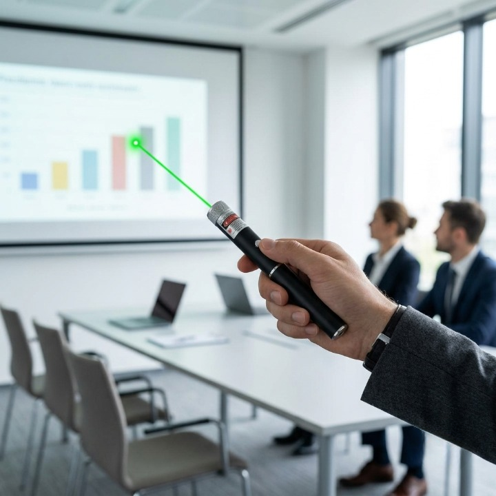 Laser Pointer Adjustable Power 0.62 Mile Range