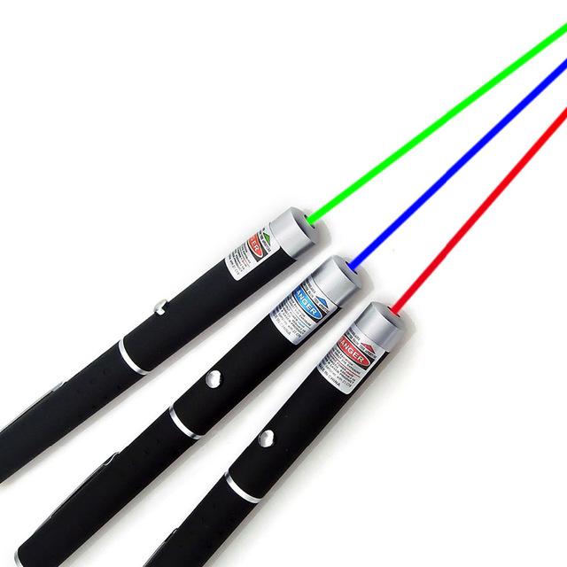 Laser Pointer Tri-Color Long-Range Copper-Aluminum