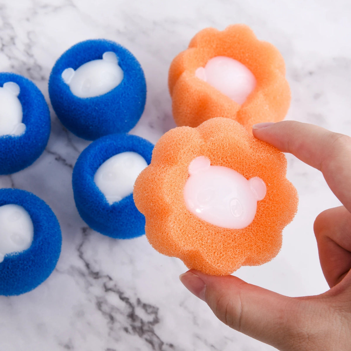 Laundry Balls Pet Hair & Lint Remover Set of 6