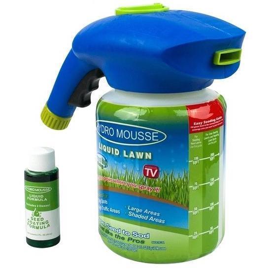 Lawn Seed Sprayer Wide Nozzle Universal Hose Pet Safe