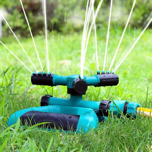 Lawn Sprinkler 360° Rotating Adjustable Pressure