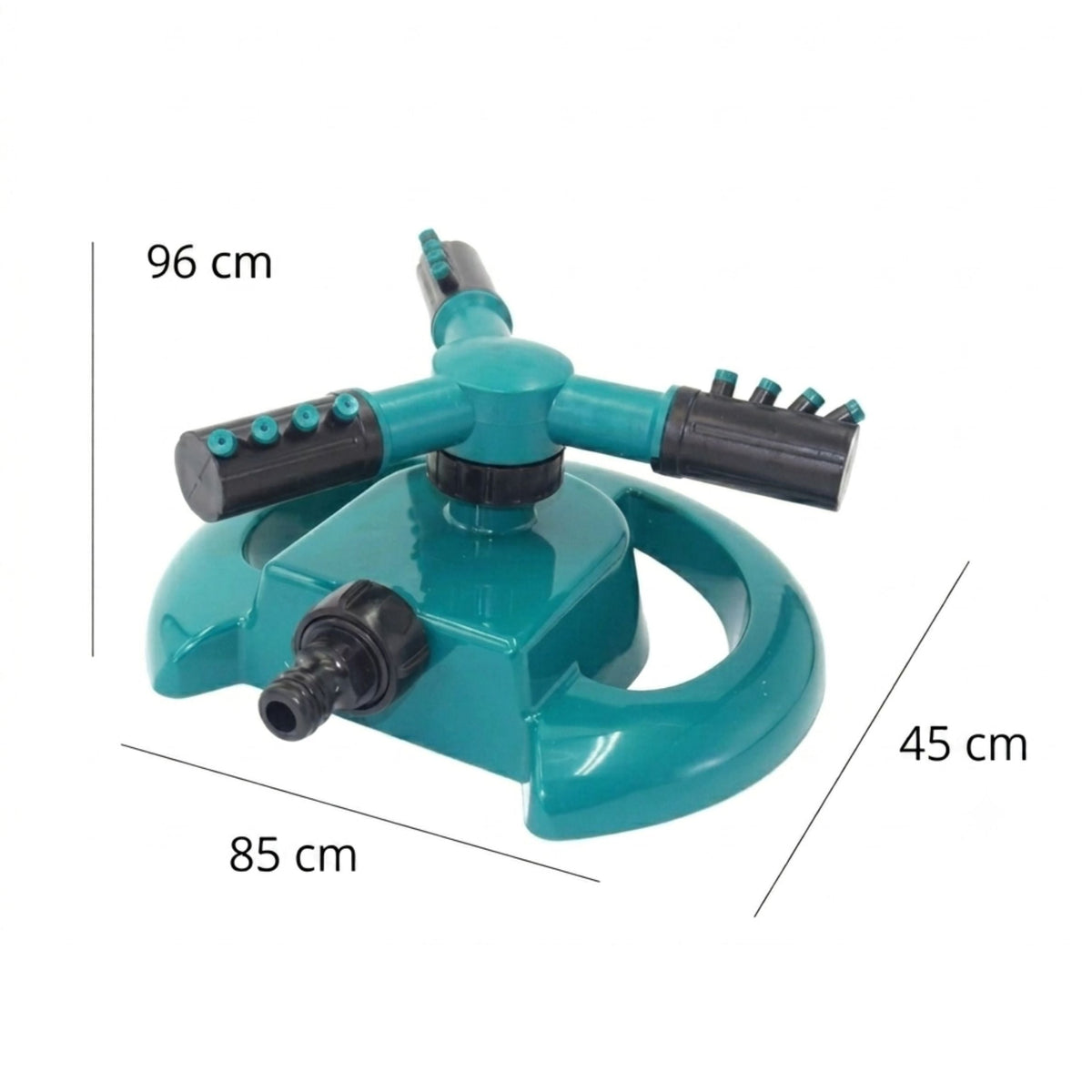 Lawn Sprinkler 360° Rotating Adjustable Pressure