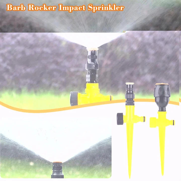 Lawn Sprinkler 360° Rotating Adjustable Spray Head