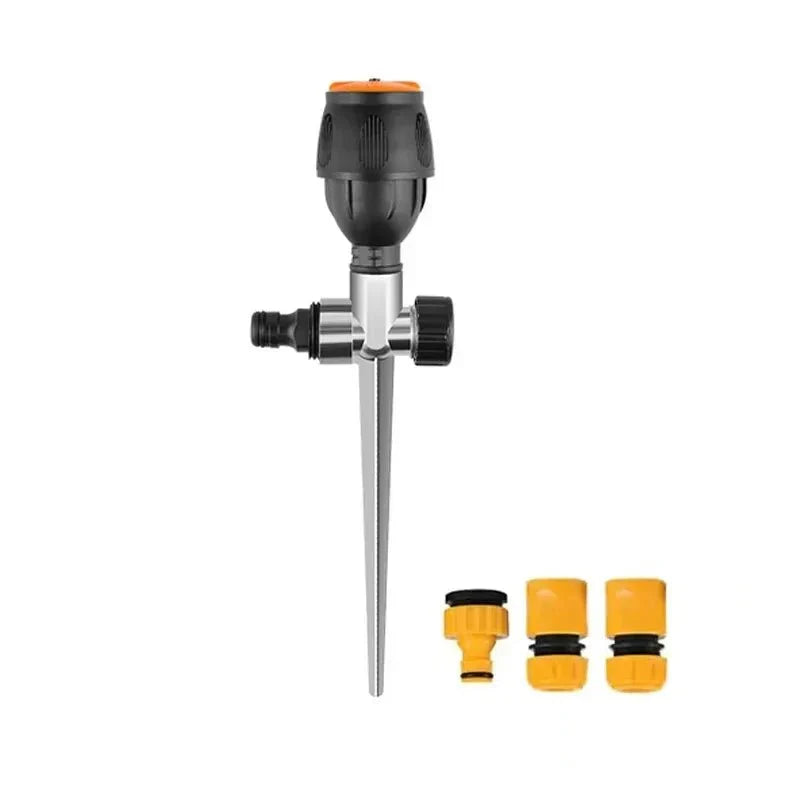 Lawn Sprinkler Automatic 360° Coverage Chemical-Free Housing