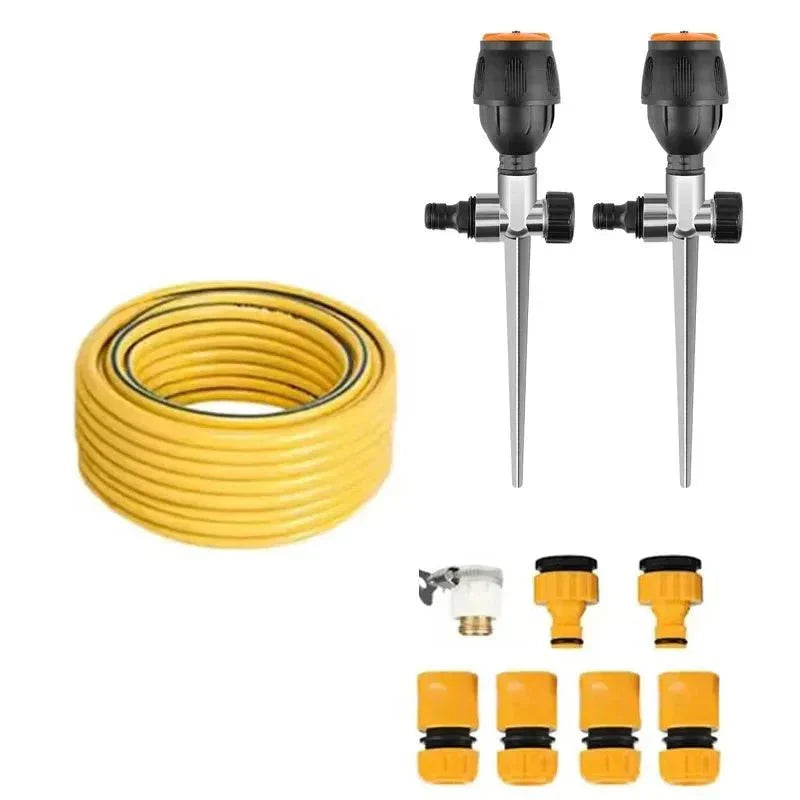 Lawn Sprinkler Automatic 360° Coverage Chemical-Free Housing