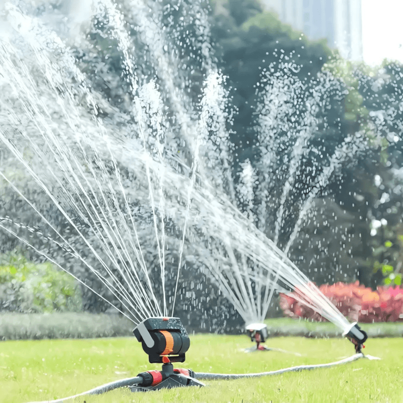 Lawn Sprinkler Programmable Timer & 16 Precision Nozzles