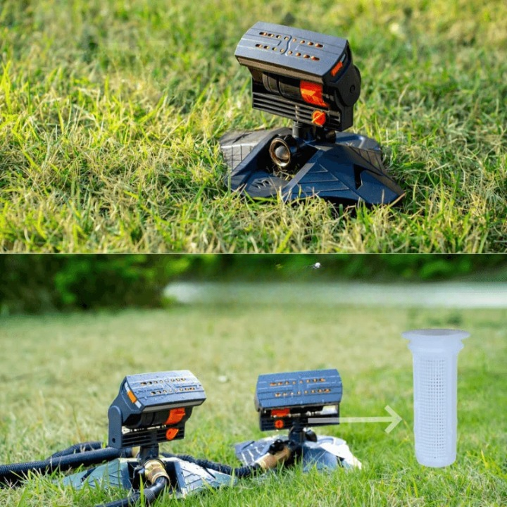 Lawn Sprinkler Programmable Timer & 16 Precision Nozzles