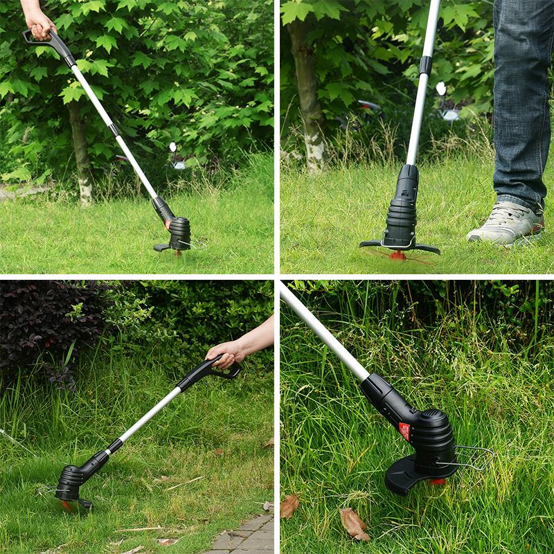 Lawn Trimmer Cordless 2-in-1 Edger & Swivel Head