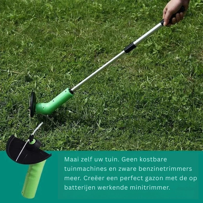 Lawn Trimmer Cordless Rotating Head Ergonomic Handle