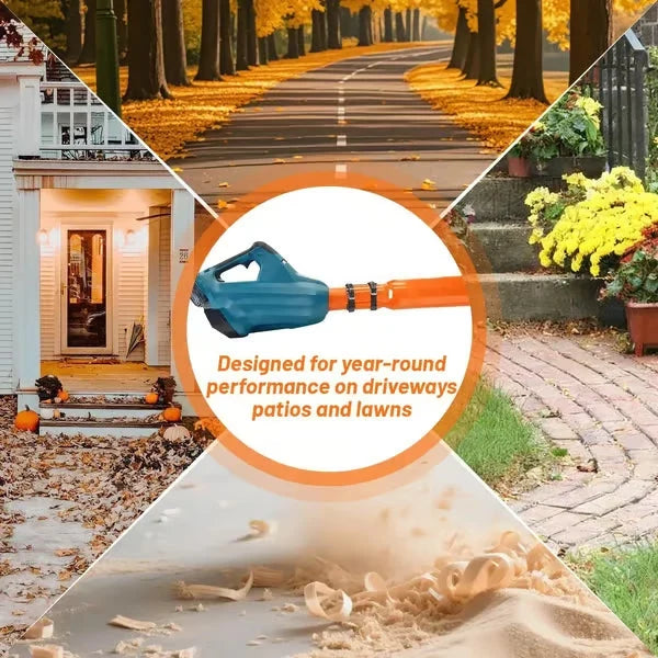 Leaf Blower Attachment Venturi Booster Tool-Free 2-4 Inch Fit