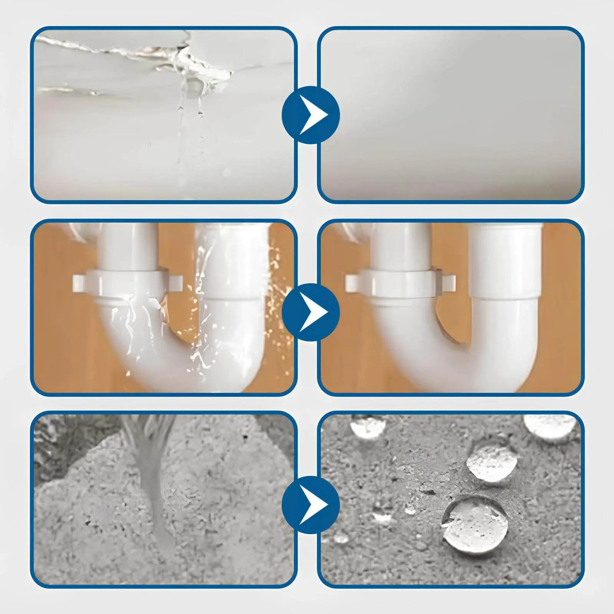 Leak Sealant Brush-On Transparent Silicone