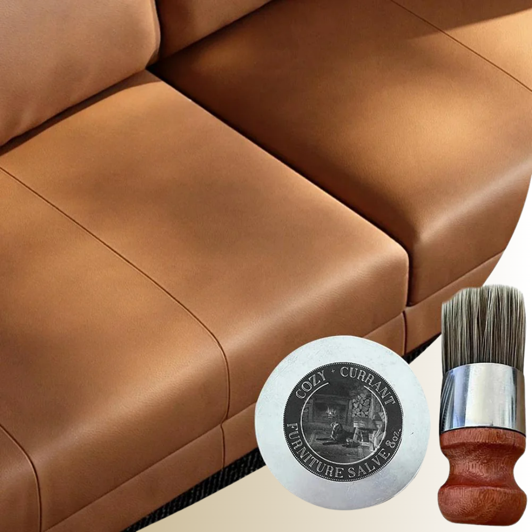 Leather Conditioner Nourishing & Protective With Applicator Brush