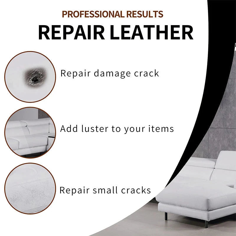 Leather Repair Kit 6-Color Waterproof & Fast-Drying