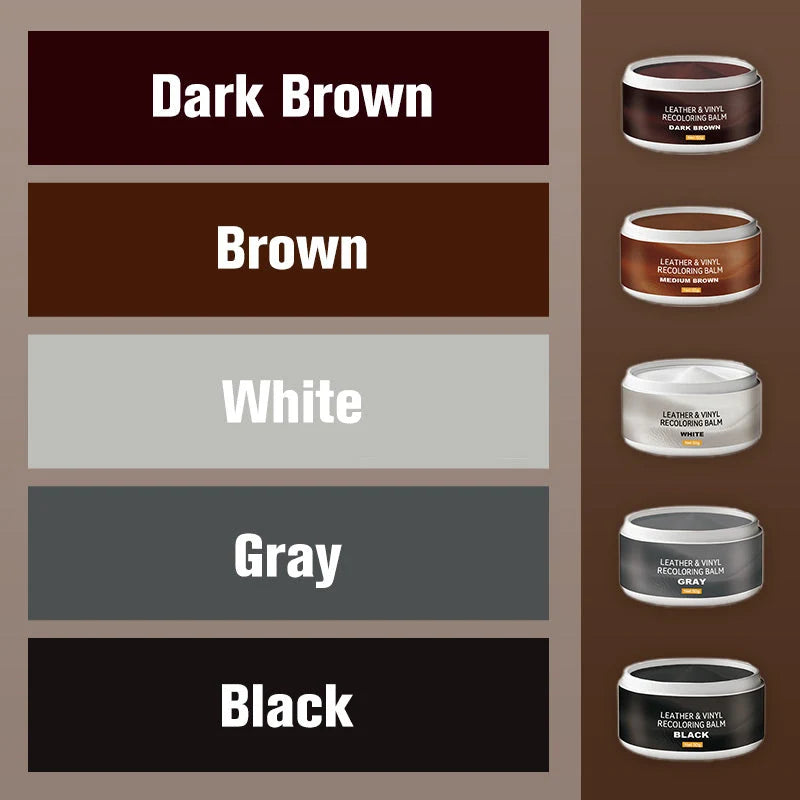 Leather Repair Paste Color-Matching & Water-Resistant